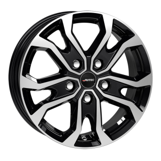 AUTEC Kiso hliníkové disky 7x17 5x118 ET62 Black polished