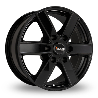 AVUS AC-V61 hliníkové disky 6,5x16 6x125 ET68 BLACK