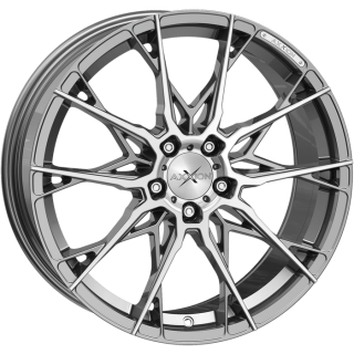 AXXION X1 hliníkové disky 8,5x19 5x112 ET35 Daytona grey full machined