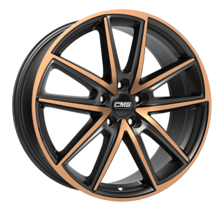 CMS C30 hliníkové disky 8x18 5x108 ET55 Diamond Black Copper