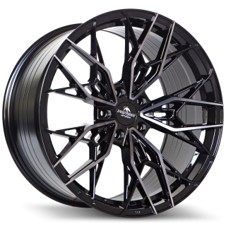 FORZZA Spectrum hliníkové disky 8,5x19 5x112 ET42 Black Magic Machined
