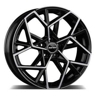 GMP Cartesio hliníkové disky 8x19 5x110 ET30 Black Diamond