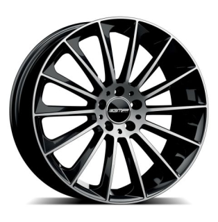 GMP Stellar hliníkové disky 7,5x17 5x110 ET33 Black diamond