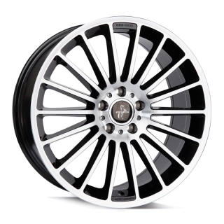 KESKIN KT15 hliníkové disky 7x17 5x114,3 ET40 BLACK FRONT POLISH
