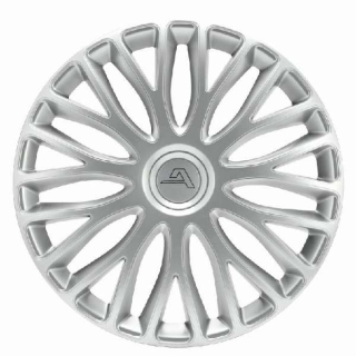 Puklice 13 palcov ALCAR MILANO strieborné sada 4 ks