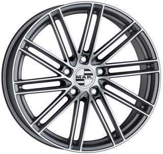 MAK LEIPZIG hliníkové disky 9,5x21 5x130 ET60 GUN MET-MIRROR FACE