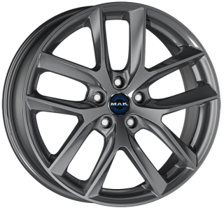 MAK VOLTAGE hliníkové disky 8x19 5x120 ET40 GLOSS GUN METALLIC