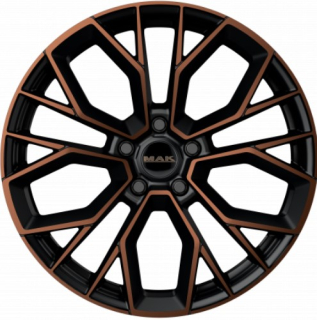 MAK STILO hliníkové disky 8x18 5x112 ET39 BLACK & BRONZE