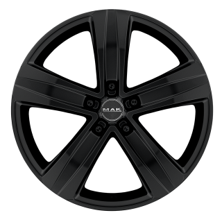 MAK STONE5 hliníkové disky 7x17 5x118 ET62 GLOSS BLACK