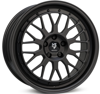 MB DESIGN LV1 hliníkové disky 7x17 4x108 ET20 Schwarz stumpfmatt