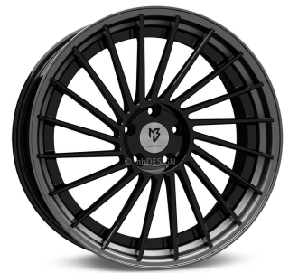 MB DESIGN VR3.2 DC hliníkové disky 10,5x20 5x112 ET33 Glanzschwarz Mattgrau