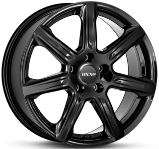 OXXO FEROX BLACK (OX20) hliníkové disky 6x15 4x100 ET45 black (BL)