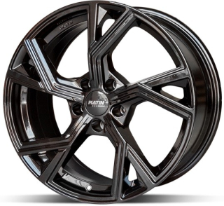PLATIN P100 hliníkové disky 8x18 5x112 ET35 BLACK