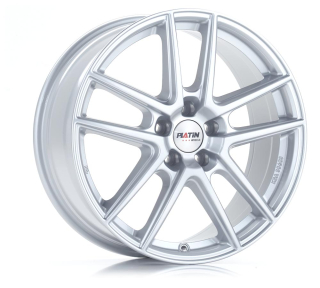 PLATIN P73 hliníkové disky 8x19 5x112 ET38 METALL SILBER