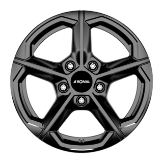 RONAL CA1 hliníkové disky 6x16 5x118 ET68 JETBLACK
