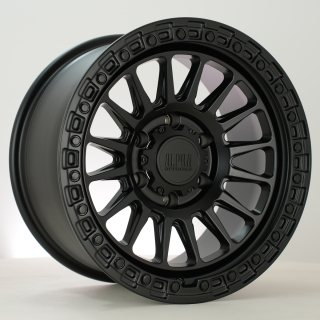 ALPHA OFFROAD Combat hliníkové disky 9x17 6x139,7 ET0 Sblack