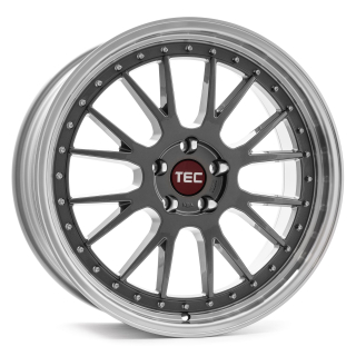 TEC-SPEEDWHEELS GT EVO hliníkové disky 10x20 5x120 ET45 titan-polished-lip