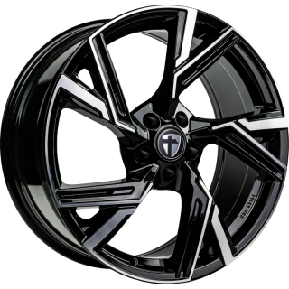TOMASON AR1 hliníkové disky 9x20 5x112 ET33 black diamond polished