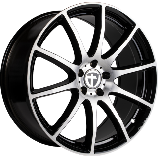 TOMASON TN1 Flow hliníkové disky 8x19 5x114,3 ET45 black polished