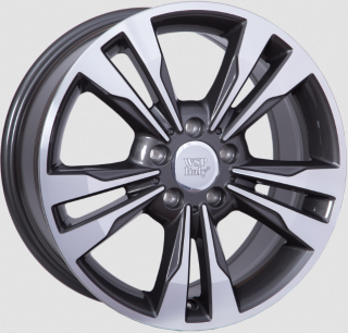 WSP W772 APOLLO MERCEDES hliníkové disky 8x17 5x112 ET48 ANTHRACITE POLISHED