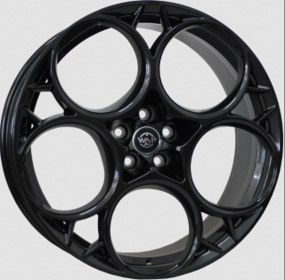 WSP W263 FLORIO ALFA ROMEO hliníkové disky 8x20 5x110 ET37 GLOSSY BLACK
