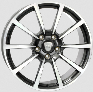 WSP W1055 LEGEND PORSCHE hliníkové disky 11x20 5x130 ET52 ANTHRACITE POLISHED
