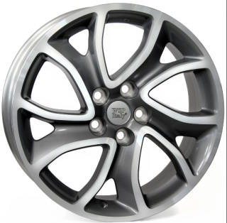WSP W3404 YONNE CITROEN hliníkové disky 7x18 5x114,3 ET38 ANTHRACITE POLISHED