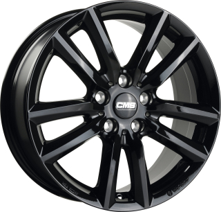 CMS C27 hliníkové disky 7x17 5x114,3 ET43,5 Complete Black Gloss